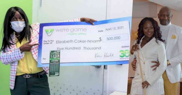 U.S based Nigerian lady wins N210M lottery after getting ticket from brother as birthday gift U.S based Nigerian lady wins N210M lottery after getting ticket from brother as birthday gift