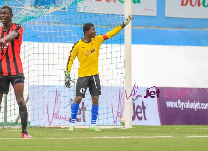 Father and son were goalkeepers, captains during match in Nigerian football competition
