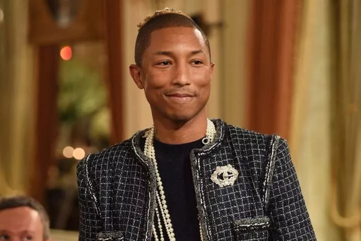 'You're blessed, favoured' - American singer, Pharrell Williams tells Adekunle Gold