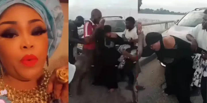 Farida Sobowale rescued after attempting end it all on Third mainland bridge (Video)