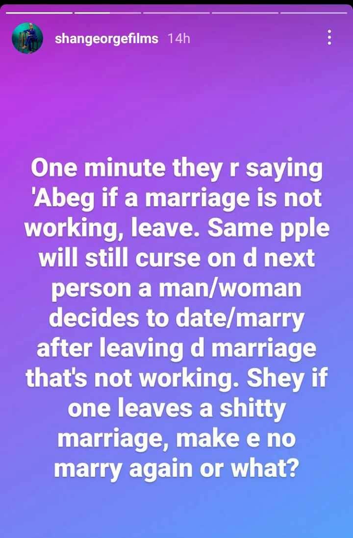 Shan George fires back at those trolling her for advocating for women who exited failed marriages and found love