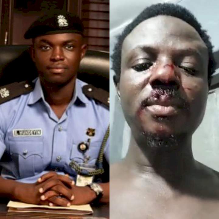 In-depth investigation has commenced - Lagos police PRO, Benjamin Hundeyin, speaks on video of man abducted and almost killed after boarding a commercial bus at Lekki-Ikoyi roundabout