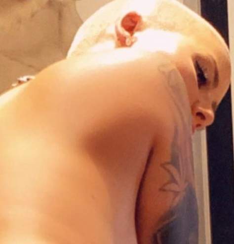 Amber Rose strips to her birthday suit as she reveals what she wants for Valentine's Day
