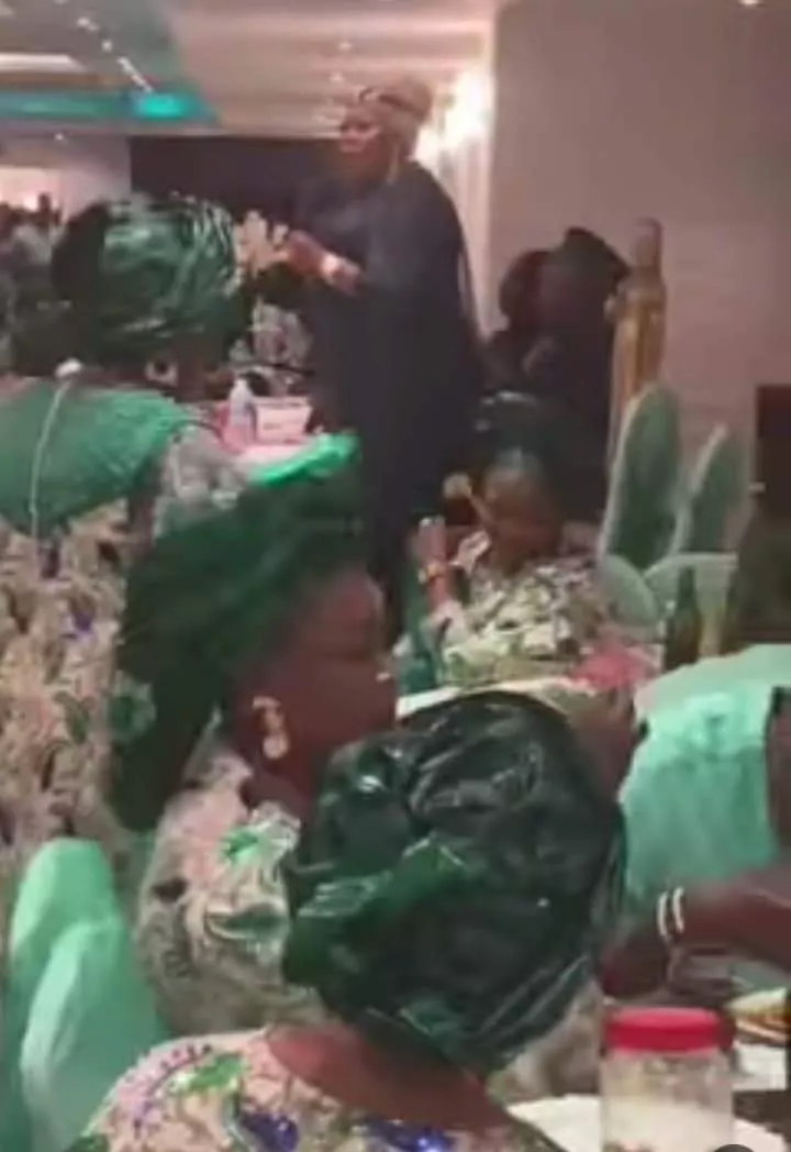 Watch moment woman orders guests who didn't buy Asoebi for her 70th birthday to leave in UK