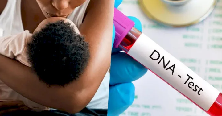 Lady confesses four years later after taking drastic action on baby over DNA test