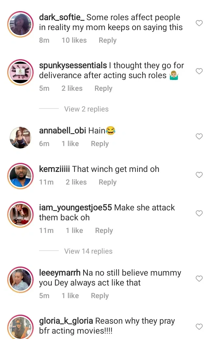 'Witches attack me in my dreams because I act witch roles in most of my movies' - Iya Gbonkan cries out (Video)
