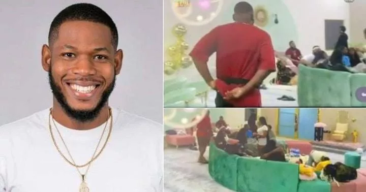 'He forgot people are watching' - Frodd caught on camera performing rare act in the house (Video)