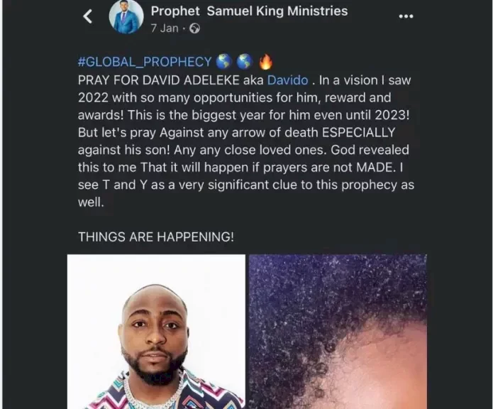 Prophet Samuel King who allegedly prophesied Ifeanyi's demise speaks up (Video)