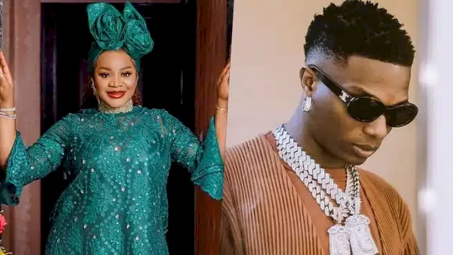 'Davido would never do this; my husband is more talented than Wizkid' - Uche Ogbodo fumes