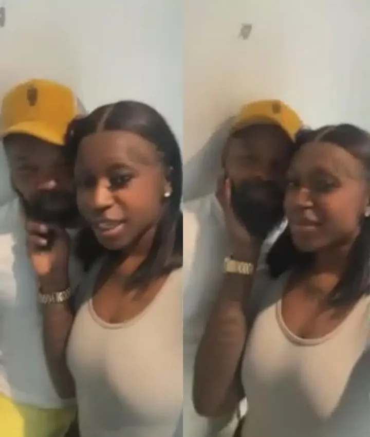 'Finally, he found love' - Speculations as Nedu is spotted with mystery lady (Video)
