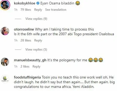 BBNaija's Khloe, others, react to claim that Yemi Alade is pregnant for President of Togo (Video)