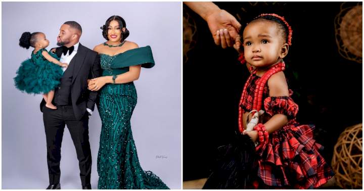 'I was instructed not to reveal my daughter's face until she's one - Williams Uchemba says