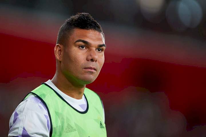 Transfer: Casemiro denies Man United move over money, says he wants to play against Liverpool