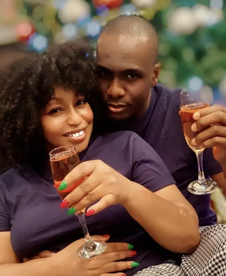 'Love is sweet' - Fans gush over rare video of veteran actress, Rita Dominic and husband, Fidelis (Watch)
