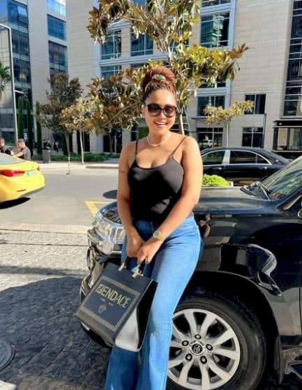 Somadina Adinma blasts lady who tackled him for commenting on Regina Daniels' post (Video)
