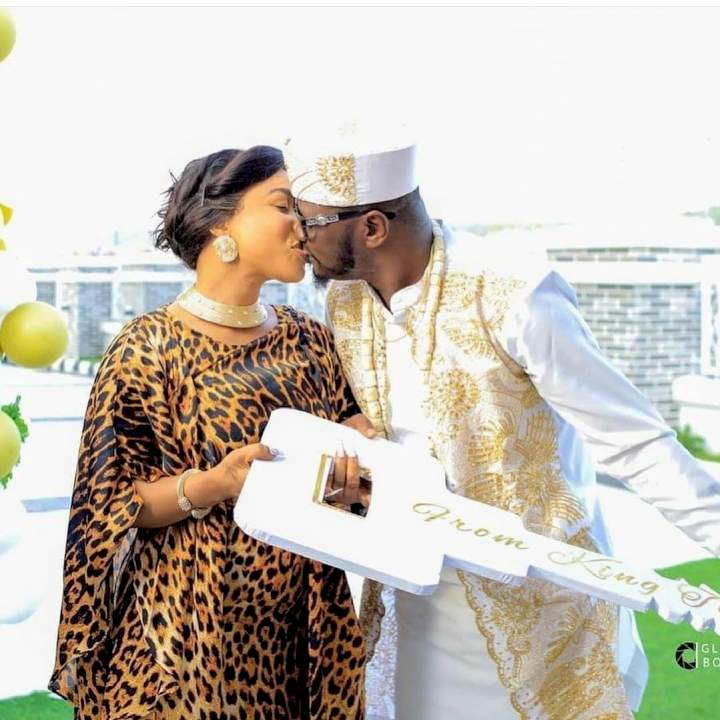 Lovely photos of actress, Tonto Dikeh, and her new man, Prince Kpokpogri, at his birthday party