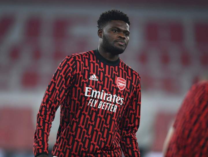 EPL: Thomas Partey to get new Arsenal shirt number