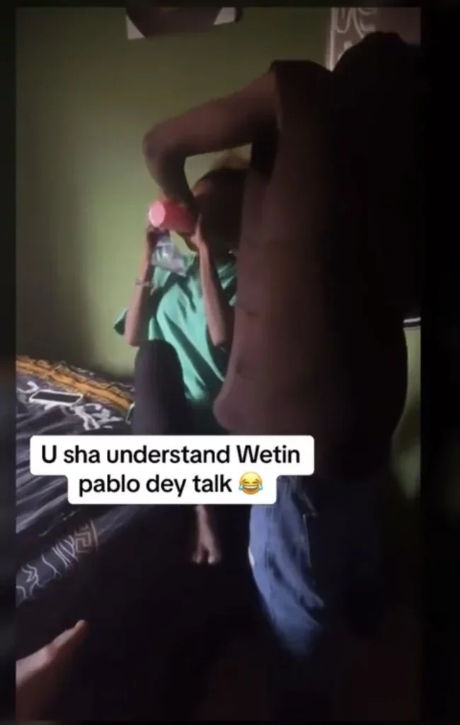 'Pablo no want Jr Pablo' - Nigerians react as man makes his girlfriend to take contraceptives