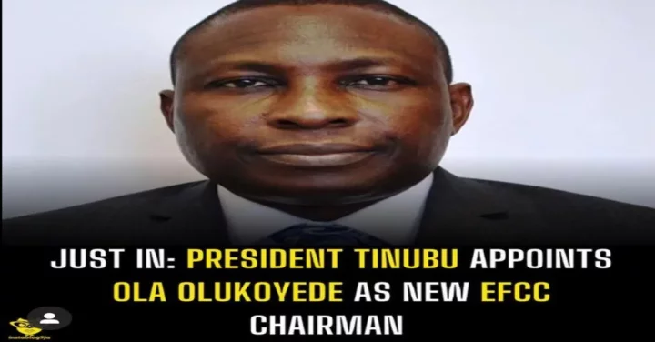Just In: President Tinubu appoints Ola Olukoyede as new EFCC chairman