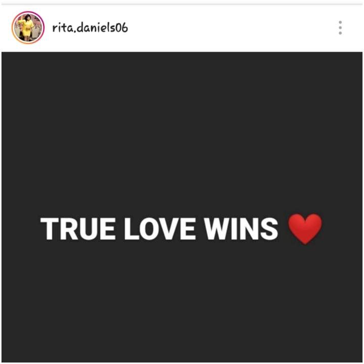 True love wins - Rita Daniels says following her alleged secret wedding with young lover