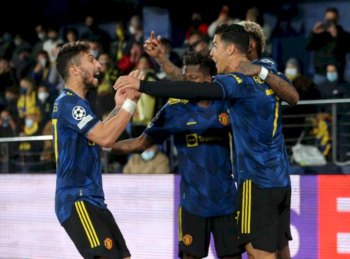 UCL: Cristiano Ronaldo, Paul Pogba react to Man Utd's 2-0 win over Villarreal