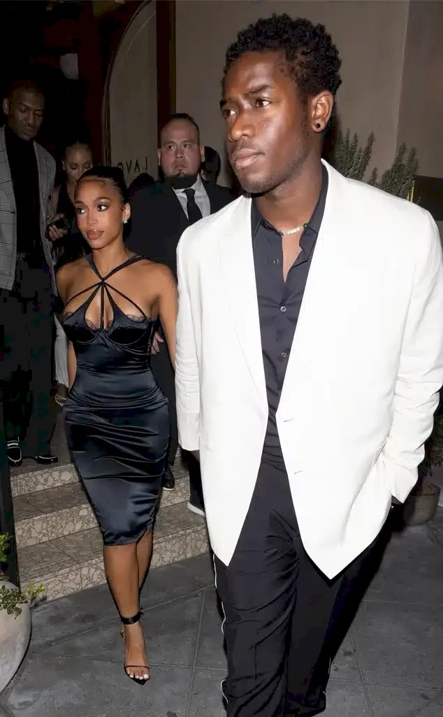 Lori Harvey and Damson Idris step out for her 26th birthday dinner