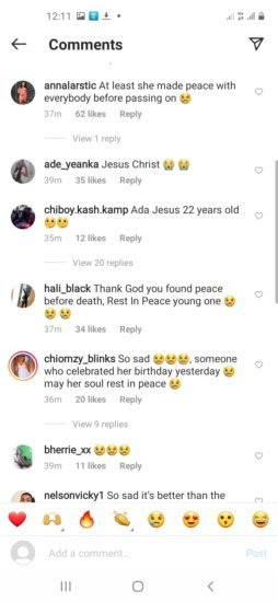 'Pastor that claimed to curse her should be arrested' - Reactions to death of Ada Jesus