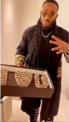 'Sending money to money' - Reactions as fans bless Kiddwaya with money gift (Video)
