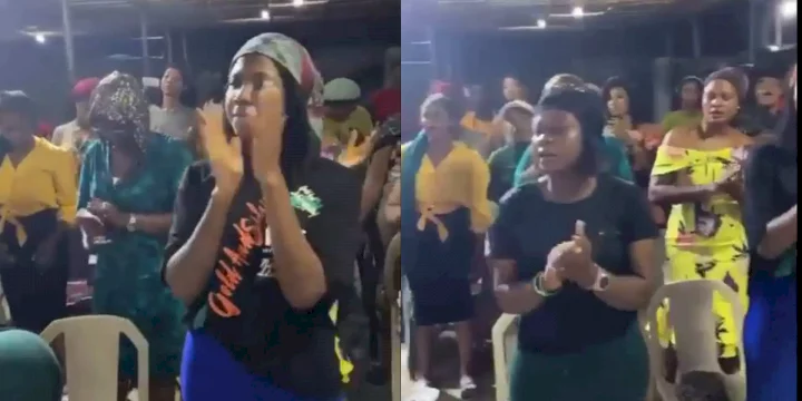 Trending video of single ladies praying for husbands stirs reactions online (Watch)