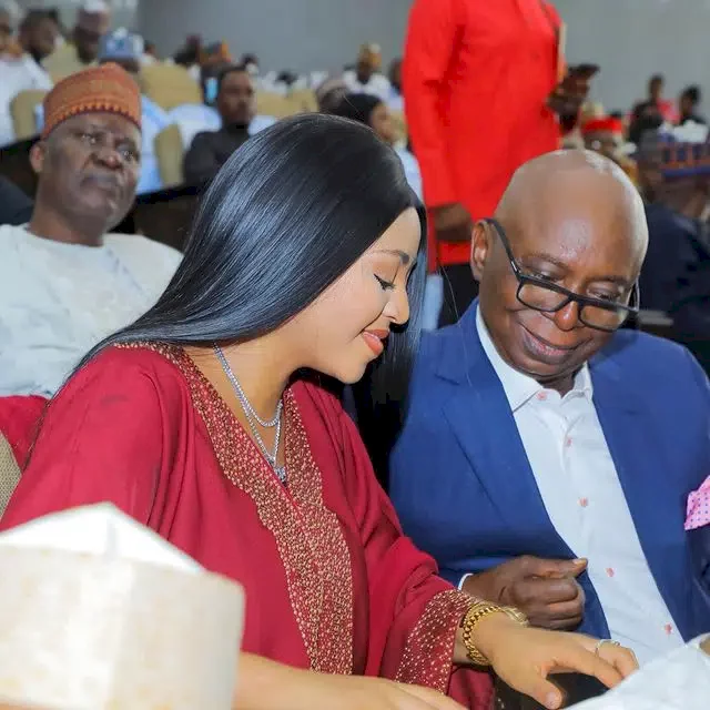 'Baby number 2 on the way' - Congratulatory messages roll in for Regina Daniels as she flaunts baby bump