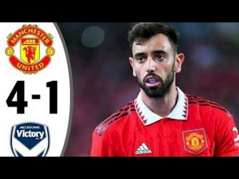 Melbourne Victory 1 - 4 Manchester United (Jul-15-2022) Club Friendlies Highlights