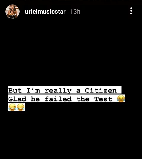 A guy blocked me, stopped replying my messages after telling him I wasn't a British citizen - Uriel Oputa