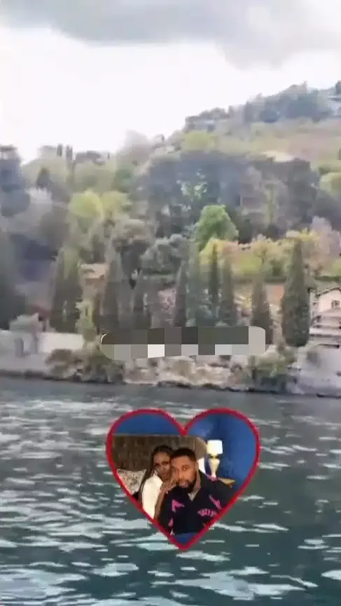 Moment Shella shipper visited Lake Como to inspect Bella and Sheggz's future wedding venue (Video)