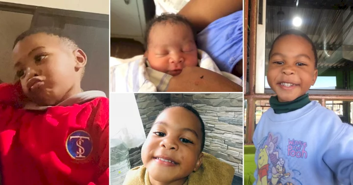 "I have been his mum for 3 years" - Lady celebrates late sister's son 3 years after losing his mother to childbirth