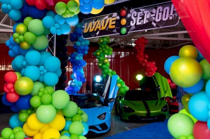 Cardi B and Offset throw extravagant car-themed party for son, Wave's first birthday (Photos)