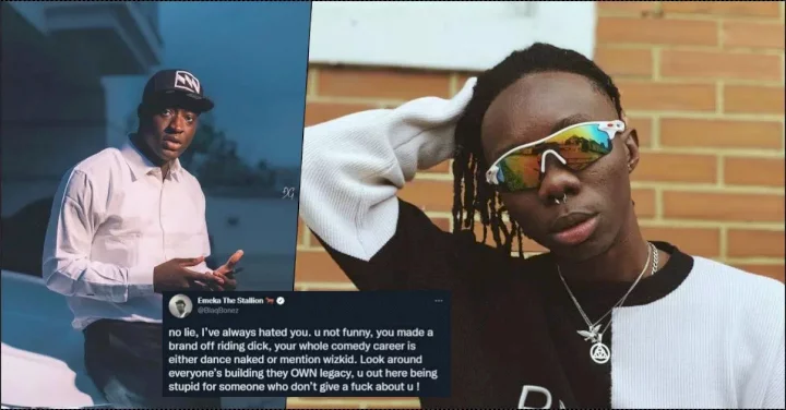 "If you're jealous, say it" - Carter Efe slams Blaqbonez, drag one another to filth over copyright saga