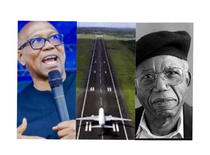 Peter Obi Reacts After Gov Soludo Renamed Anambra Cargo Airport After Chinua Achebe