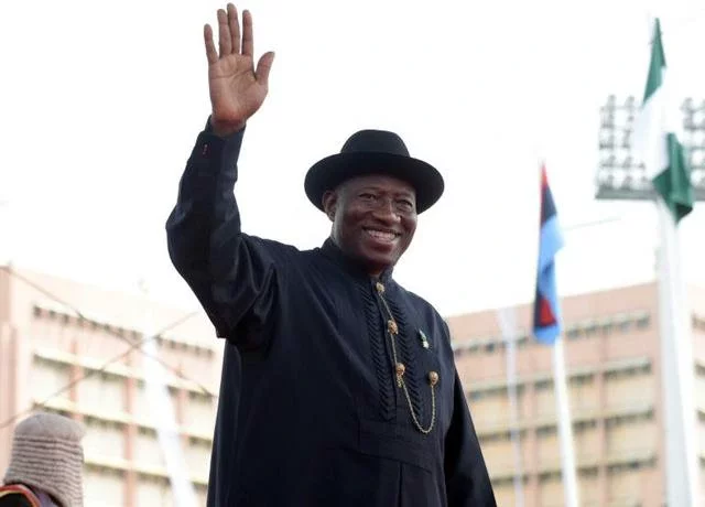 Former Nigerian president Goodluck Jonathan
