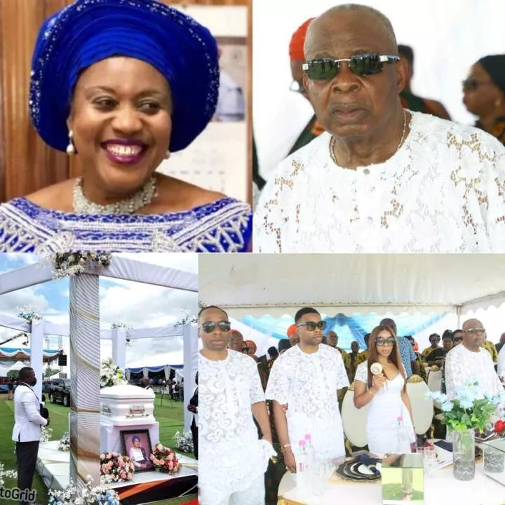Photos from the funeral of wife of former Senate President Ken Nnamani