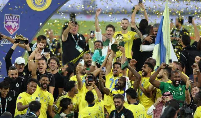 Al Nassr emerged victorious over their Saudi Pro League rivals. (Credit: Getty Images)