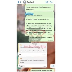 In one week of 'talking stage', I sent her food five times - Lover boy laments girl's refusal to visit him. (Photos)