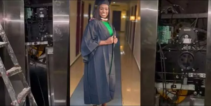 2 weeks to complete housemanship, doctor dies as the elevator she was in fell from 10th floor to the ground (Video)