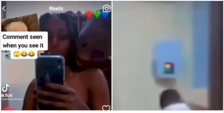 Nigerian couple mistakenly capture friend who was having s3x with his partner in their room in live video (18+ video)