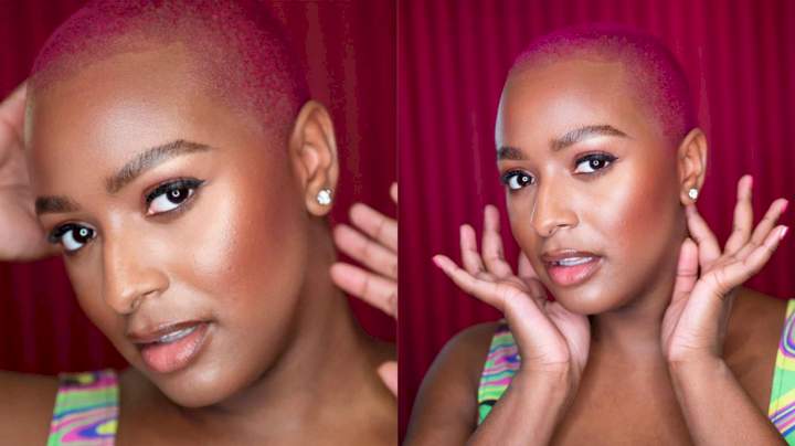 "Going bald was a scary and bold move for me" - DJ Cuppy says