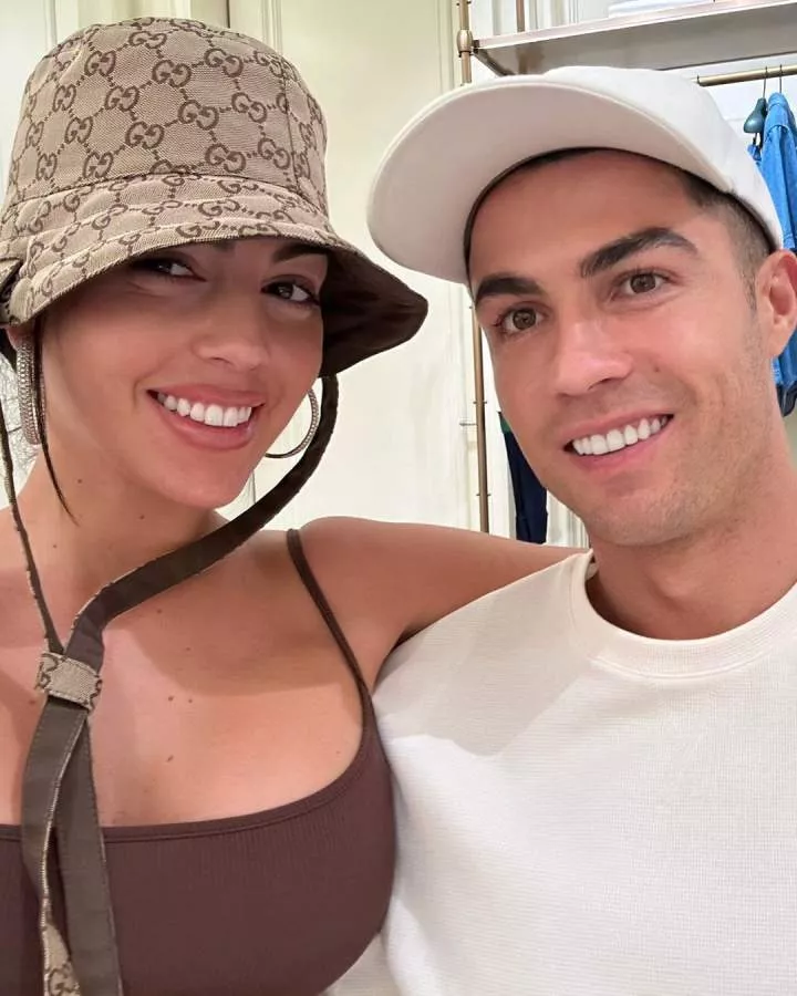 Cristiano Ronaldo's girlfriend Georgina Rodriguez recently posted a nostalgic photo to her Instagram account, recalling her first encounter with the Portuguese footballer. (Instagram/Georgina Rodriguez)