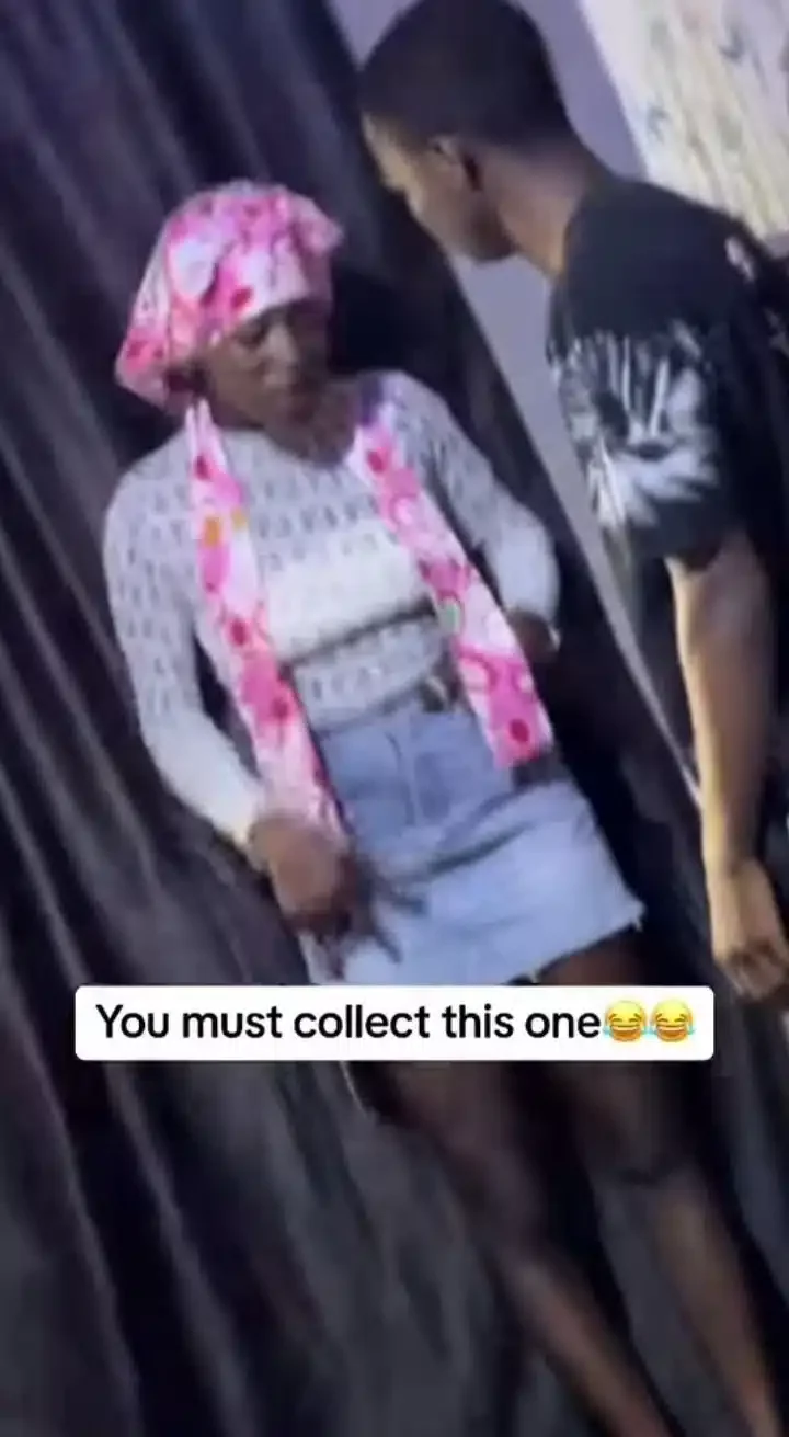 'You must collect this one' - Lady informs boyfriend as she gets pregnant again (Video)