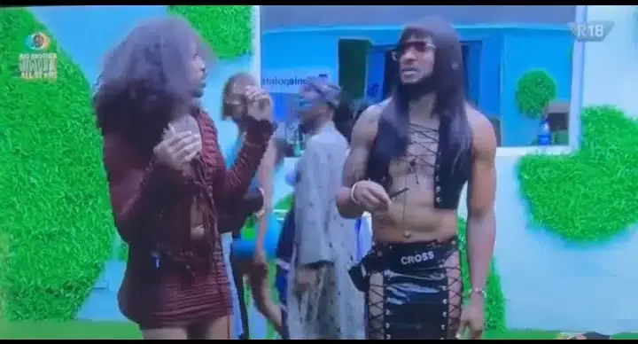 Watch hilarious moment Cross and Ike reenact CeeC-Alex's fight (Video)