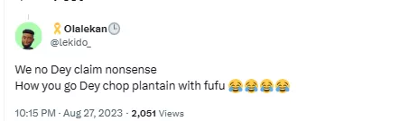 RB Leipzig's Dani Olmo funny reaction after trying fufu and plantain