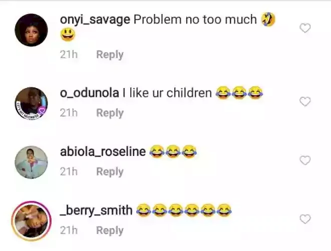 Nigerians react to video of Mercy Johnson's 7-year-old son slapping his mother