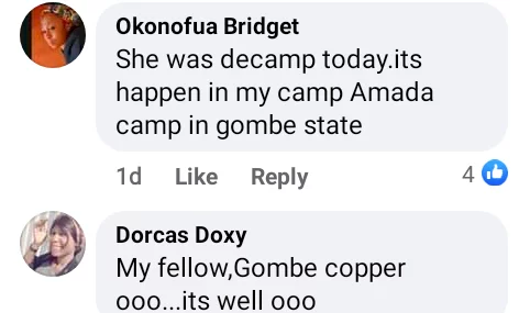 Corps member wearing skirt reportedly decamped after she refused to change to khaki trouser